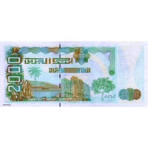 Algerien - 2000 Dinars 24.03.2011, (P.144) Erh. UNC – Bild 2
