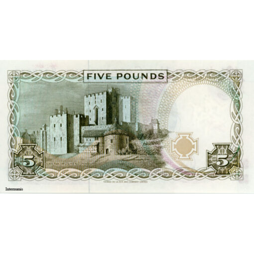 Isle of Man - 5 Pounds ND (1983) , (P.41b) Erh. UNC – Bild 2