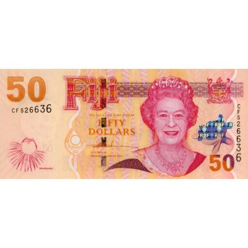 Fiji  - 50 Dollars ND (2007) , (P.113a) Erh. UNC