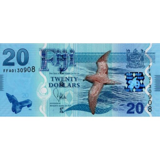 Fiji  - 20 Dollars ND (2013) , (P.117) Erh. UNC