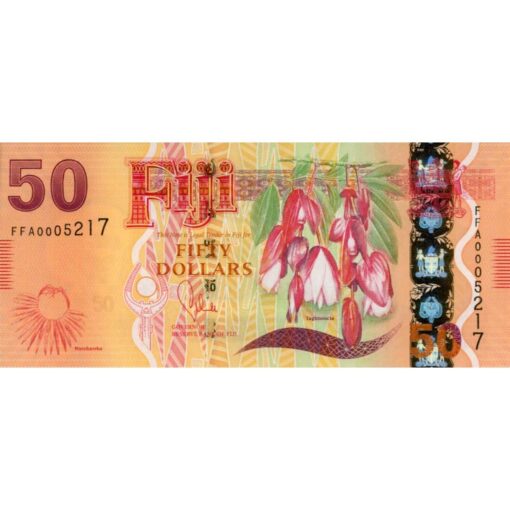 Fiji  - 50 Dollars ND (2013) , (P.118) Erh. UNC