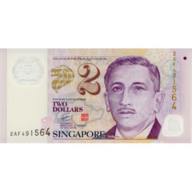 Singapur - 2 Dollars ND(2005) (P.46) Erh. UNC