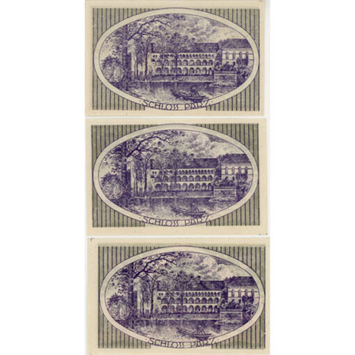 Parz (OÖ) - 20,30,50 Heller 1920 , Druck gold , (KKN - 721)b) Erh. I – Bild 2