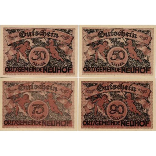 Neuhof (OÖ) - 30,50,75,90 Heller o.D., 2.Auflage , Ausgabe II , (KKN-S647)II)b) Erh. I – Bild 2