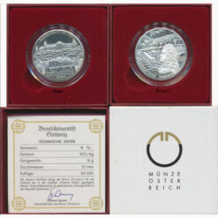10 Euro 2006, **Stift Göttwig**  Erh. PP, im Original Etui, Zertifikat,Banderole