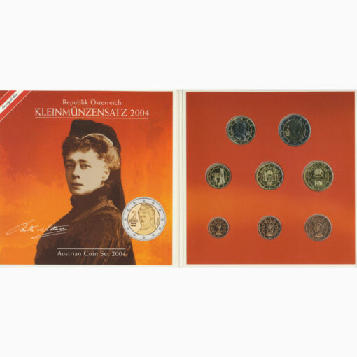 Österreich - offizieller Kleinmünzensatz 2002, 2003,2004, (KM.MS11,12,13,) Erh. Hgh/Blister – Bild 3