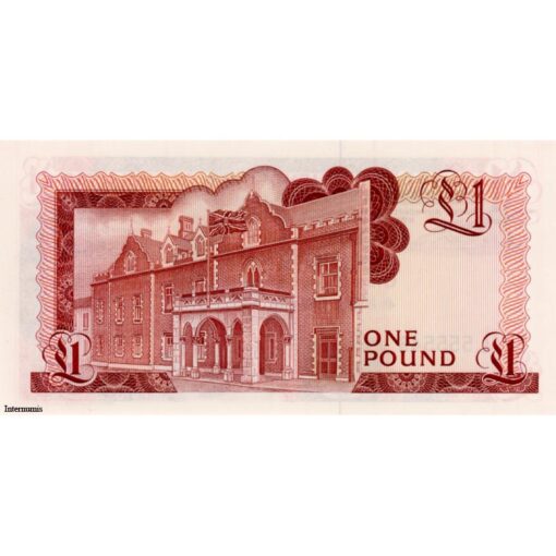 Gibraltar - 1 Pound 4.8.1988, (P.20e) Erh. UNC – Bild 2