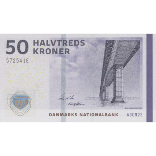 Dänemark - 50 Kroner (20)09 , (P.65a) Erh. UNC
