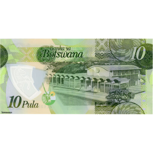 Botswana - 10 Pula 2018 , (P. -) Erh. UNC – Bild 2