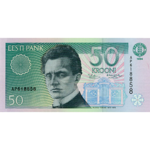 Estland - 50 Krooni 1994 , (P.78a) Erh. UNC