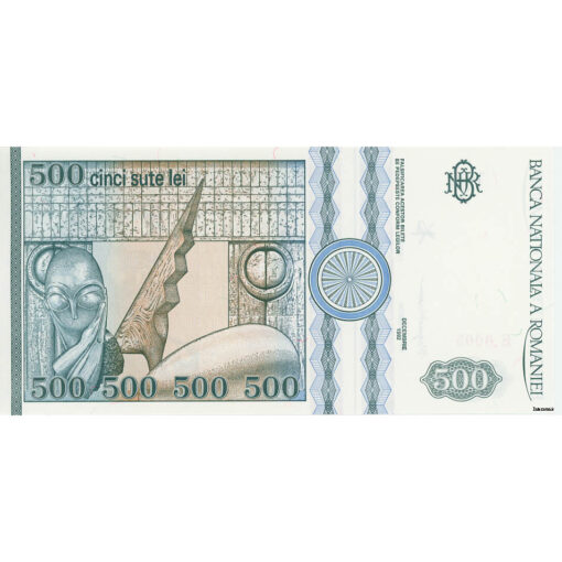 Rumänien - 500 Lei 1992, (P.101a) Erh. AU – Bild 2