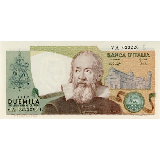Italien - 2000 Lire 22.10.1976, (P.103b) Erh. AU