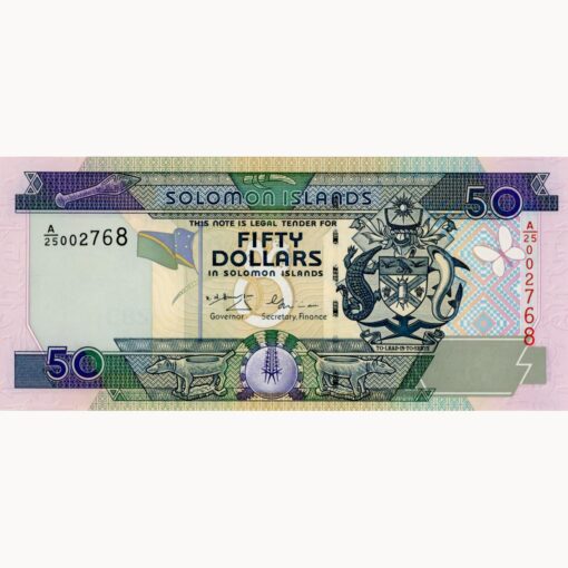 Salomonen - 50 Dollars ND(2001), (P.24) Erh. UNC