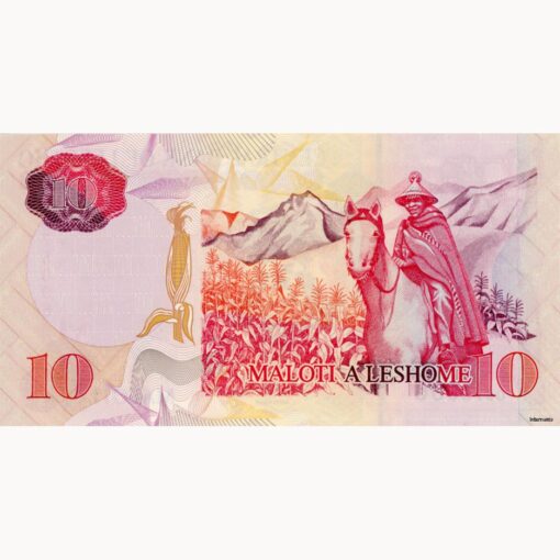 Lesotho - 10 Maloti 2005, (P.15c) Erh. UNC – Bild 2