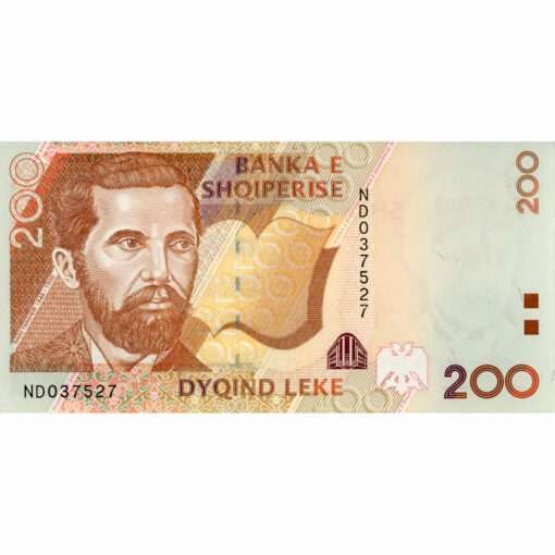 Albanien - 200 Leke 2001, (P. 67) Erh. UNC