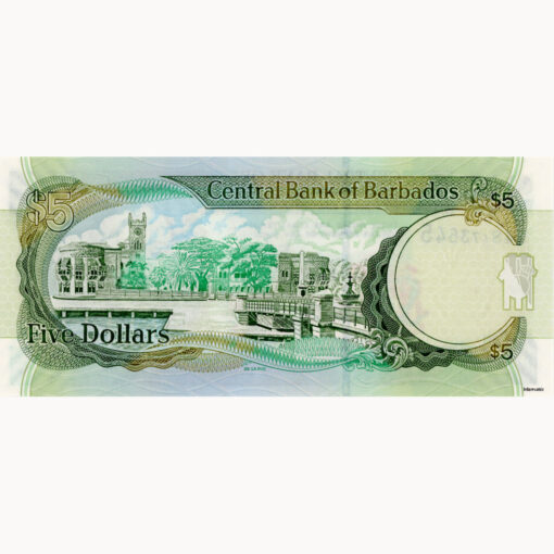 Barbados - 5 Dollars 1.5.2007, (P.67) Erh. UNC – Bild 2