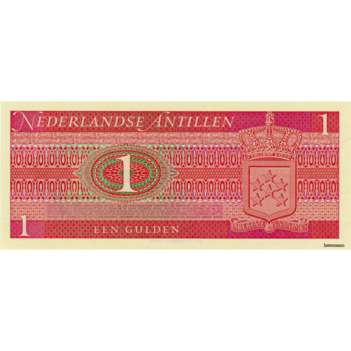 Niederl.Antillen  - 1 Gulden 8.9.1970, (P.20a) Erh. UNC – Bild 2