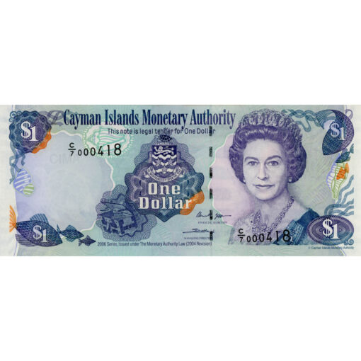 Cayman Islands - 1 Dollar 2006, (P.33d) Erh. UNC