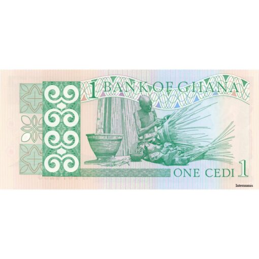 Ghana - 1 Cedis 7.2.1979, (P.17a) Erh. UNC – Bild 2