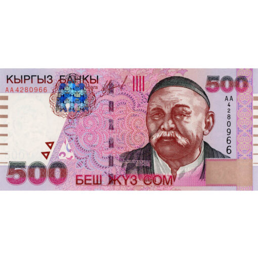Kirgistan - 500 Som 2000, (P.17) Erh. UNC