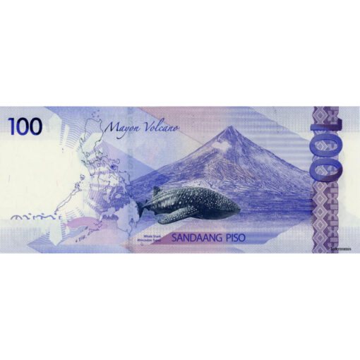Philippinen - 100 Piso 2010, (P.208a) Erh. UNC – Bild 2