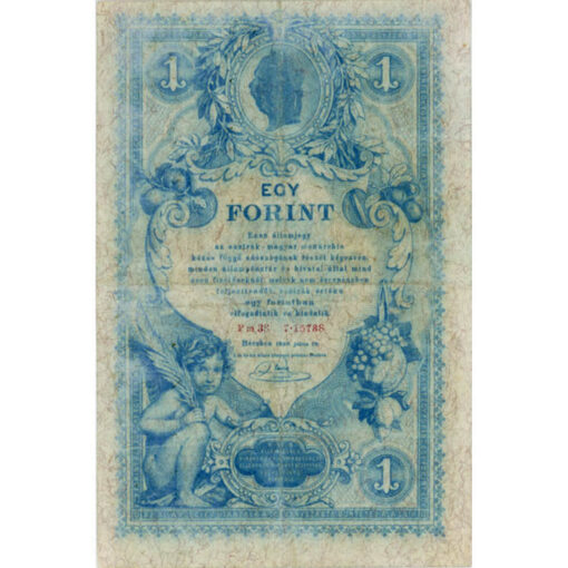 K.K.Reichs-Central-Casse - 1 Gulden 1888, (KK.110 / P.A156 / ANK 149) Erh. III- – Bild 2