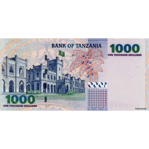 Tanzania - 1000 Shilingi ND(2006), (P.36b) Erh. UNC – Bild 2
