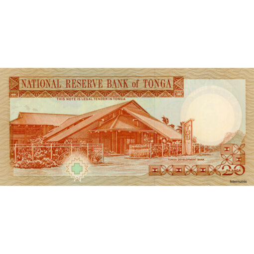 Tonga - 20 Pa `anga ND (1995), (P.35b) Erh. UNC – Bild 2