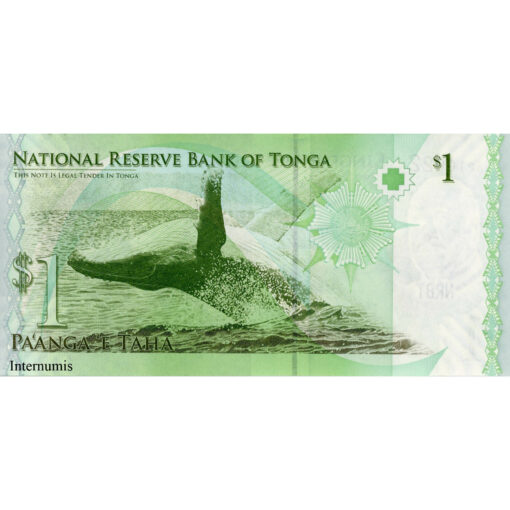 Tonga - 1 Pa`anga ND(2009), (P.37a) Erh. UNC – Bild 2