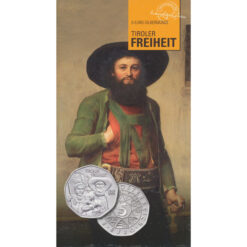 5 Euro 2009, **Tiroler Freihei**t, (ANK.15b) Erh. hgh./Blister