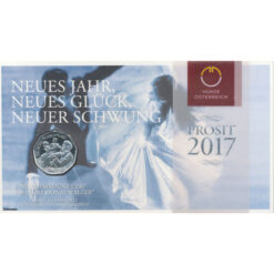 5 Euro 2017, ** 150 Jahre Donauwalzer** , (ANK.31a) Erh. hgh./Blister