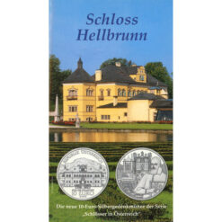 10 Euro 2004, **Schloss Hellbrunn**, (ANK.5/KM.3111) Erh. hgh/Blister