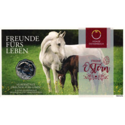 5 Euro 2020, ** Freunde fürs Leben**, (ANK.38a) Erh. hgh./Blister