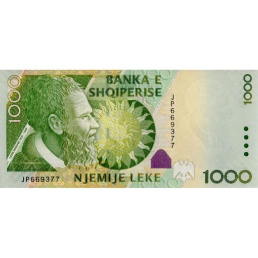 Albanien - 1000 Leke 2007, (P.73a) Erh. UNC