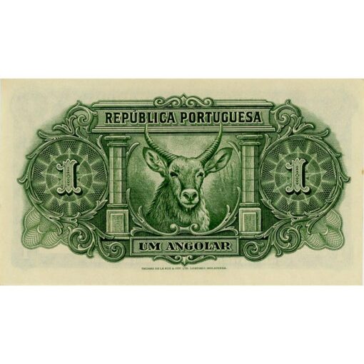 Angola - 1 Angolar 6.10.1948, (P.70) Erh. XF+ – Bild 2