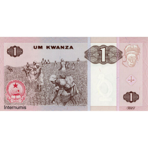 Angola - 1 Kwanzas 10.1999 (P.143) Erh. UNC – Bild 2