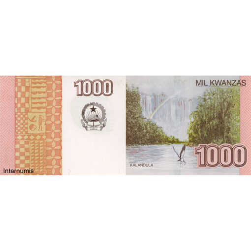 Angola - 1000 Kwanzas 10.2012, (P.156a) Erh. UNC – Bild 2