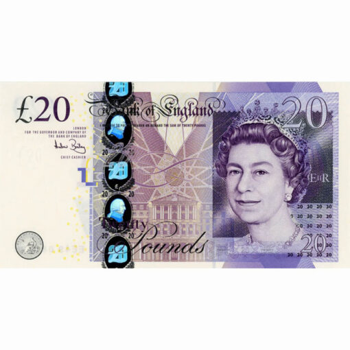 Großbritannien - 20 Pounds © 2006, Us. A. Bailey, (P.392a) Erh. UNC