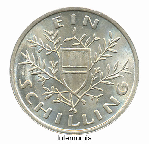 1 Schilling 1925, (J.429a/ANK 19) Erh. stgl. – Bild 2