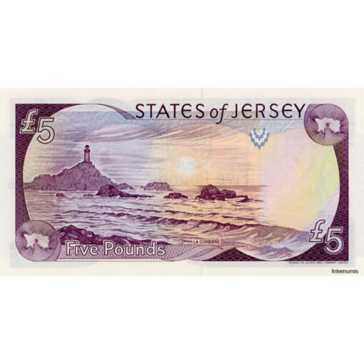 Jersey - 5 Pounds ND (2000), (P.27a) Erh. UNC – Bild 2