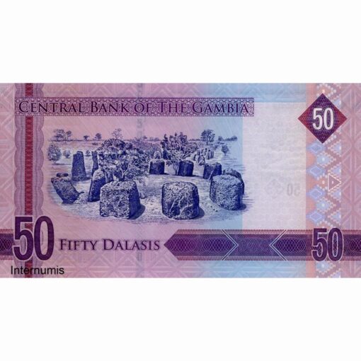 Gambia - 50 Dalasis ND (2015), (P.34) Erh. UNC – Bild 2
