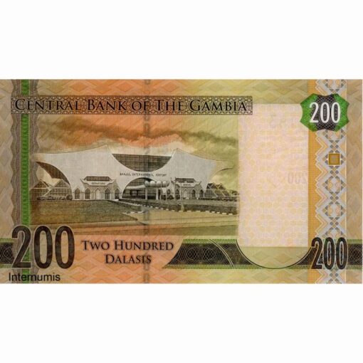 Gambia - 200 Dalasis ND (2015) , (P.36) Erh. UNC – Bild 2