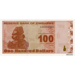 Zimbabwe - 100 Dollars 2009, (P.97) Erh. UNC