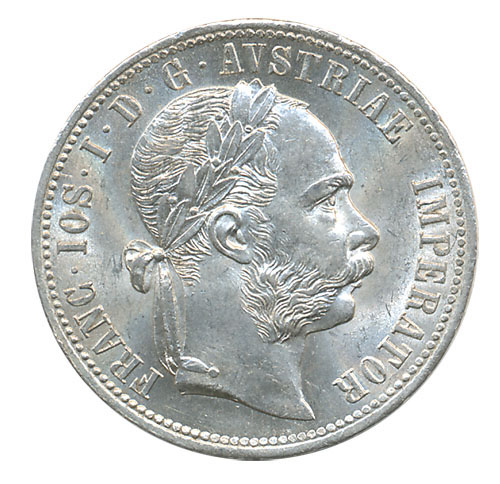1 Gulden 1875, min.unebner Rand, (FW.1495/J.342/AMK.31) Erh. vz/vz+