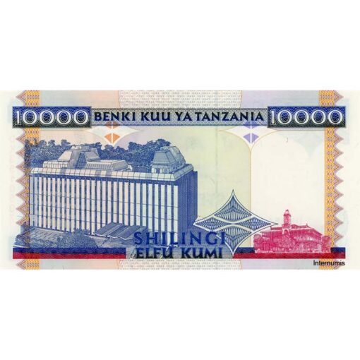 Tanzania - 10.000 Shilingi ND(1997), (P.33) Erh. UNC – Bild 2