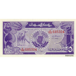 Sudan - 25 Piaster 1987, (P.37) Erh. UNC