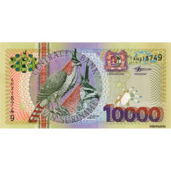 Suriname - 10.000 Gulden 2000, (P.153) Erh. UNC