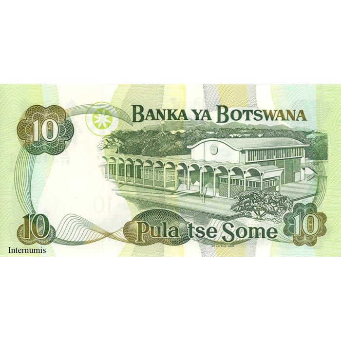 Botswana - 10 Pula 2002, (P.24a) Erh. UNC – Bild 2