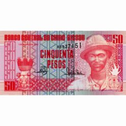 Guinea - Bissau - 50 Pesos 1990, (P.10) Erh. UNC