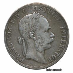 2 Gulden 1876, starke Henkelspur, (FW.1375/J.343/AMK.37) Erh. ss